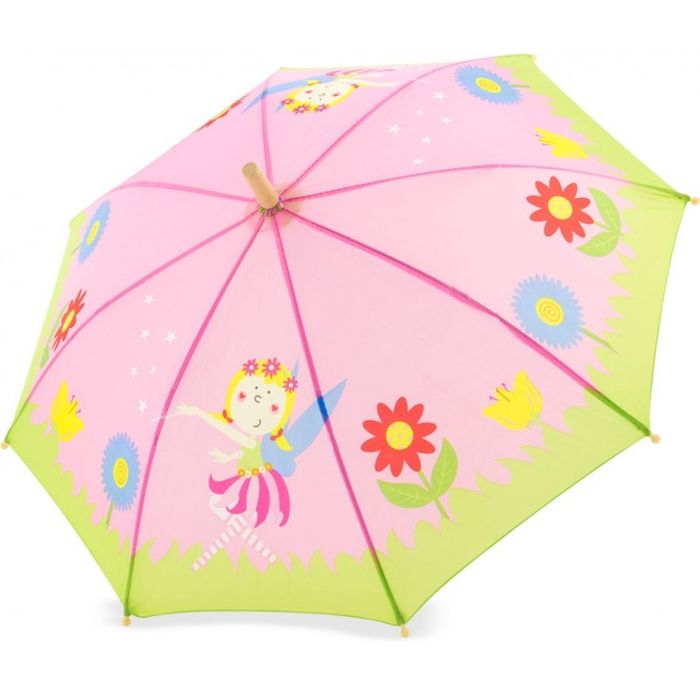 Parapluie de fille pour enfants rose Princesse ou fée