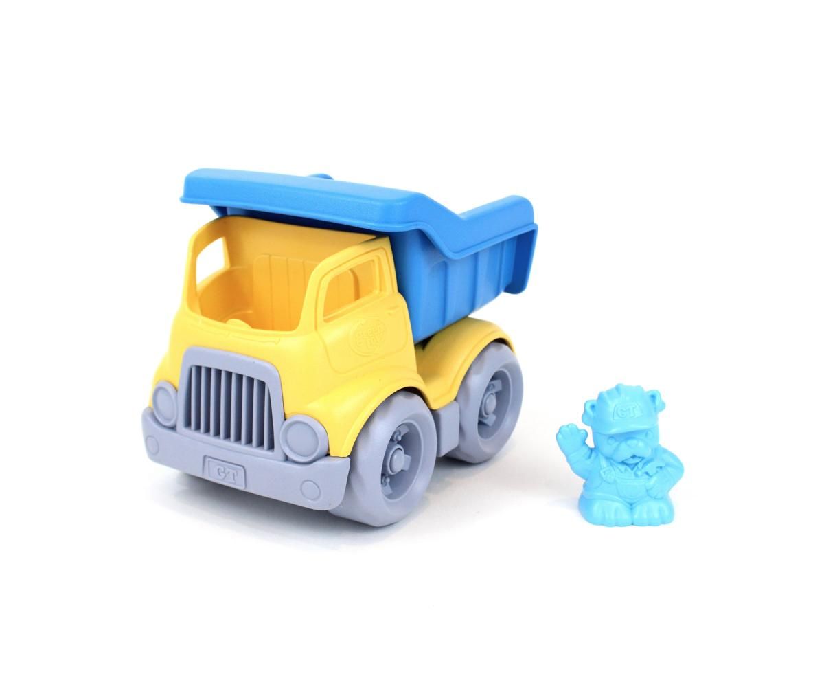 Camion benne solide et écologique. Jouet premier âge ou bébé Green Toys 100% recyclé.
