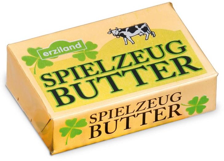 Beurre de dînette, jouet de dînette et marchande Erzi, fabriqué en Europe