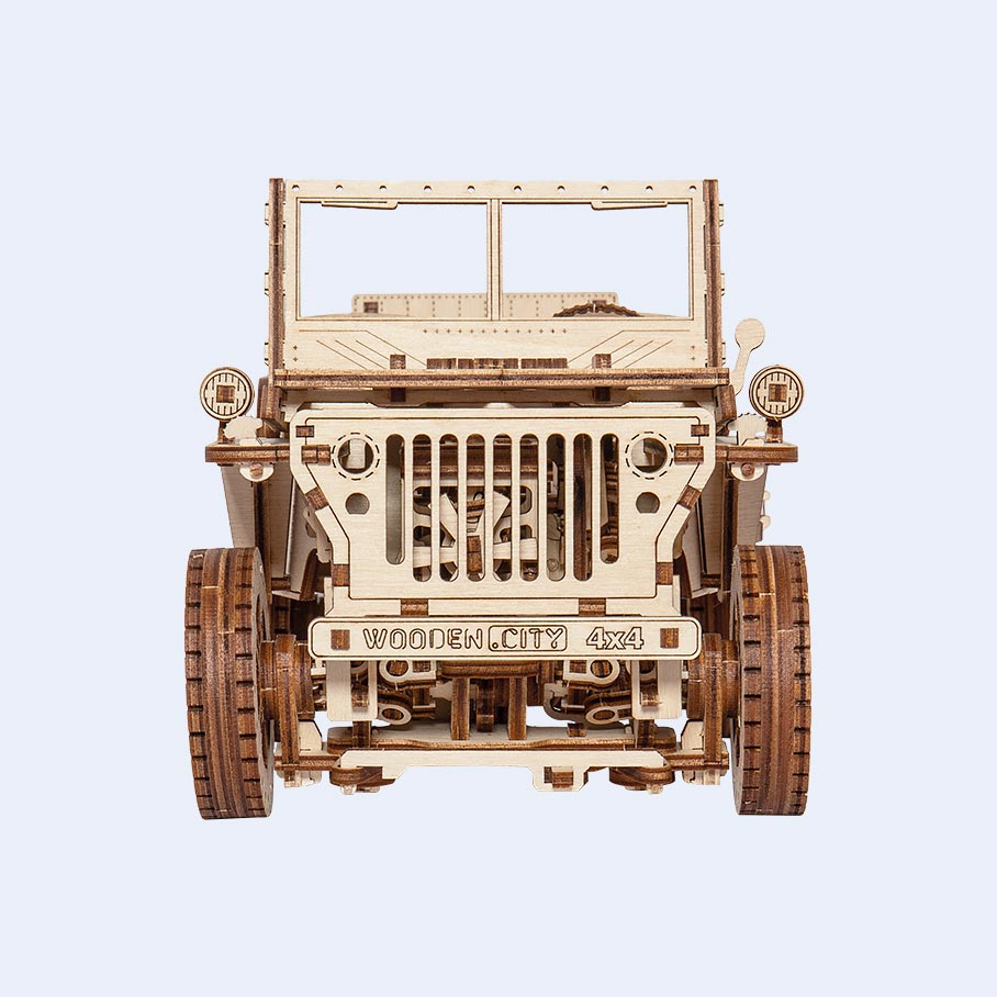 Maquette de Jeep 4 x 4