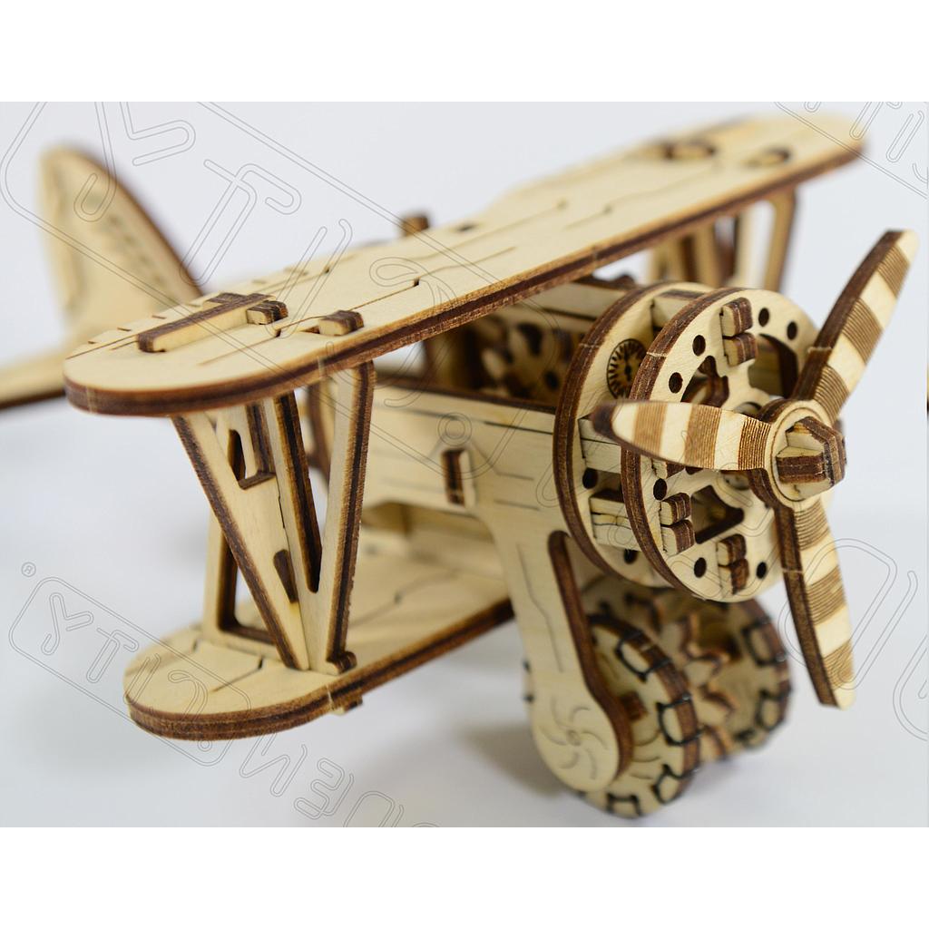 Maquette mobile d'avion biplan (aéroplane)