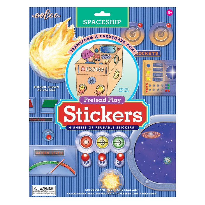 Stickers pour vaisseau en carton
