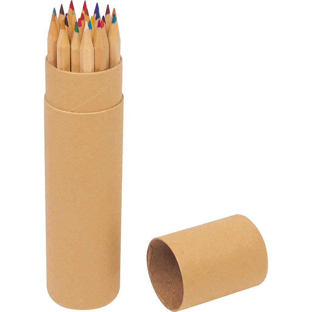 Crayons de couleur nature