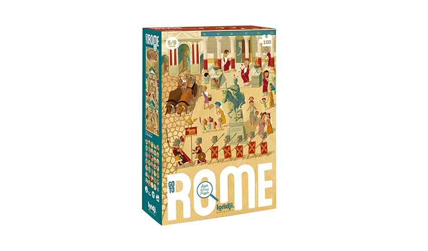 Puzzle de 100 pièces En route pour Rome
