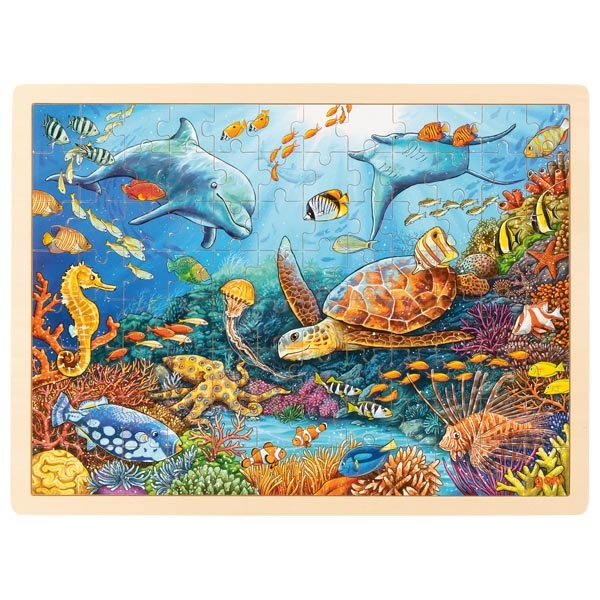 Puzzle 96 pièces Grande Barrière de Corail