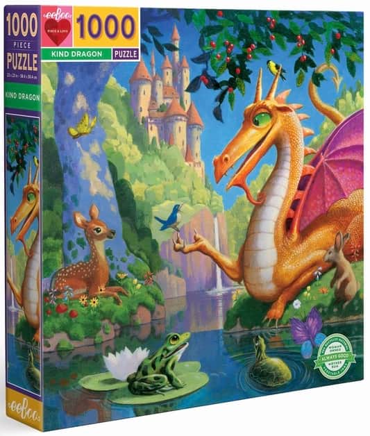 Puzzle gentil dragon 1000 pièces