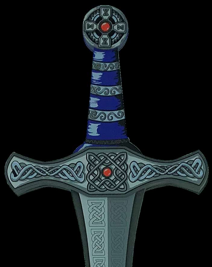 Épée de chevalier médiéval en mousse