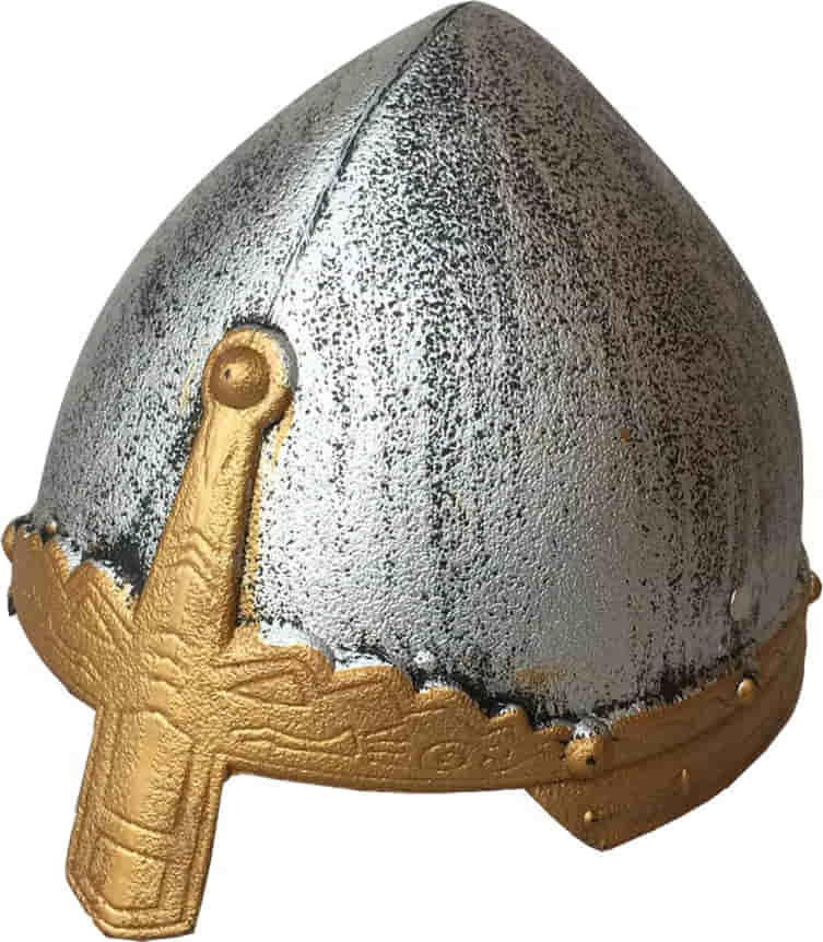 Haume ou casque de chevalier médiéval