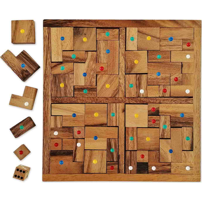 Maldives, jeu de Tetris collectif en bois