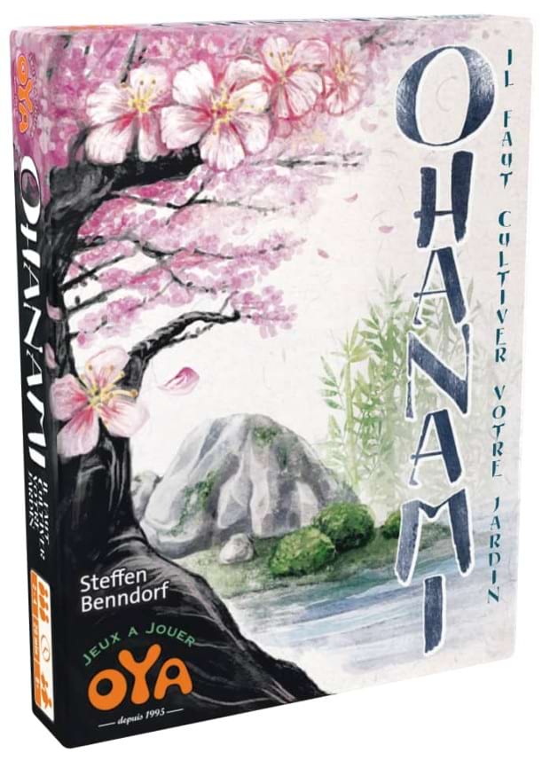 Ohanami, jeu de société zen, éditions Oya