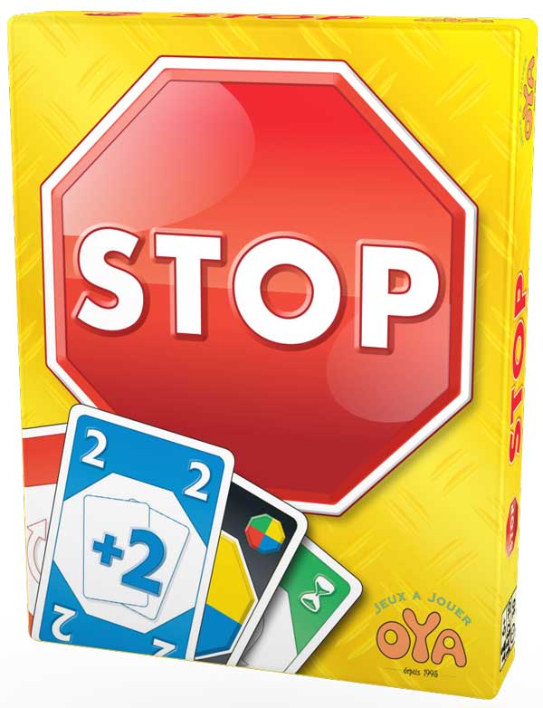 Stop (Uno ou 8 américain) Jeu de société Oya