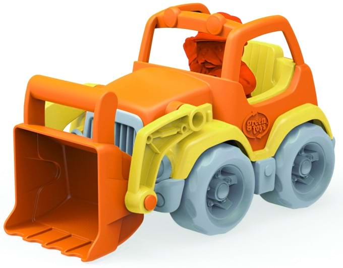 Camion pelleteuse bulldozer en plastique recyclé Green Toys
