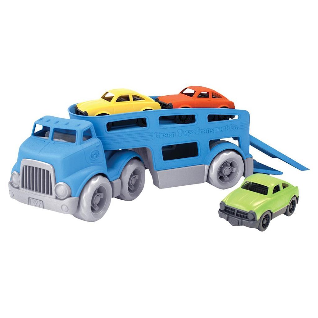 Camion transporteur de  voitures en plastique recyclé Green Toys