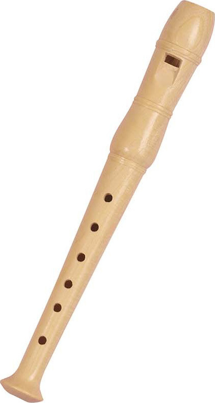 Mini flûte à bec en bois