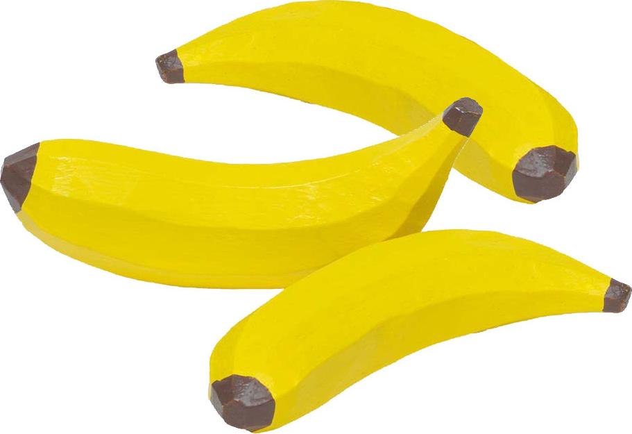 Banane de dinette en bois