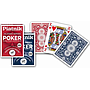 Jeu de cartes à jouer format poker, 2 modèles Piatnik
